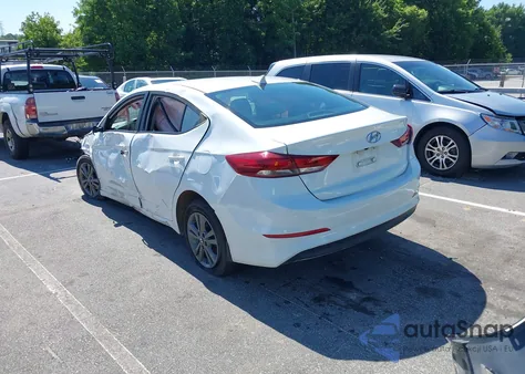 2018 Hyundai Elantra Sel from USA, damaged, VIN 5NPD84LF7JH334788